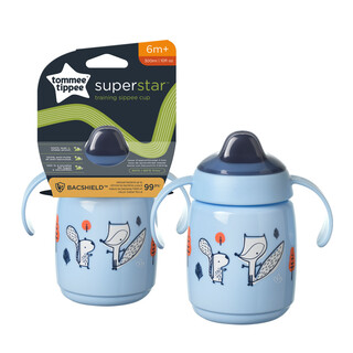 Tommee Tippee Trainer Sippee Cup, 300ml, 6m+, Blue